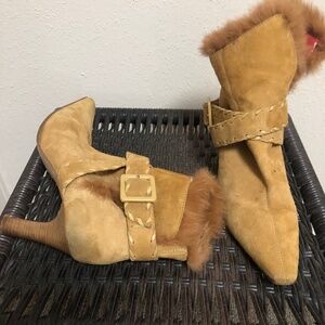 Antonio Melani Suede Booties